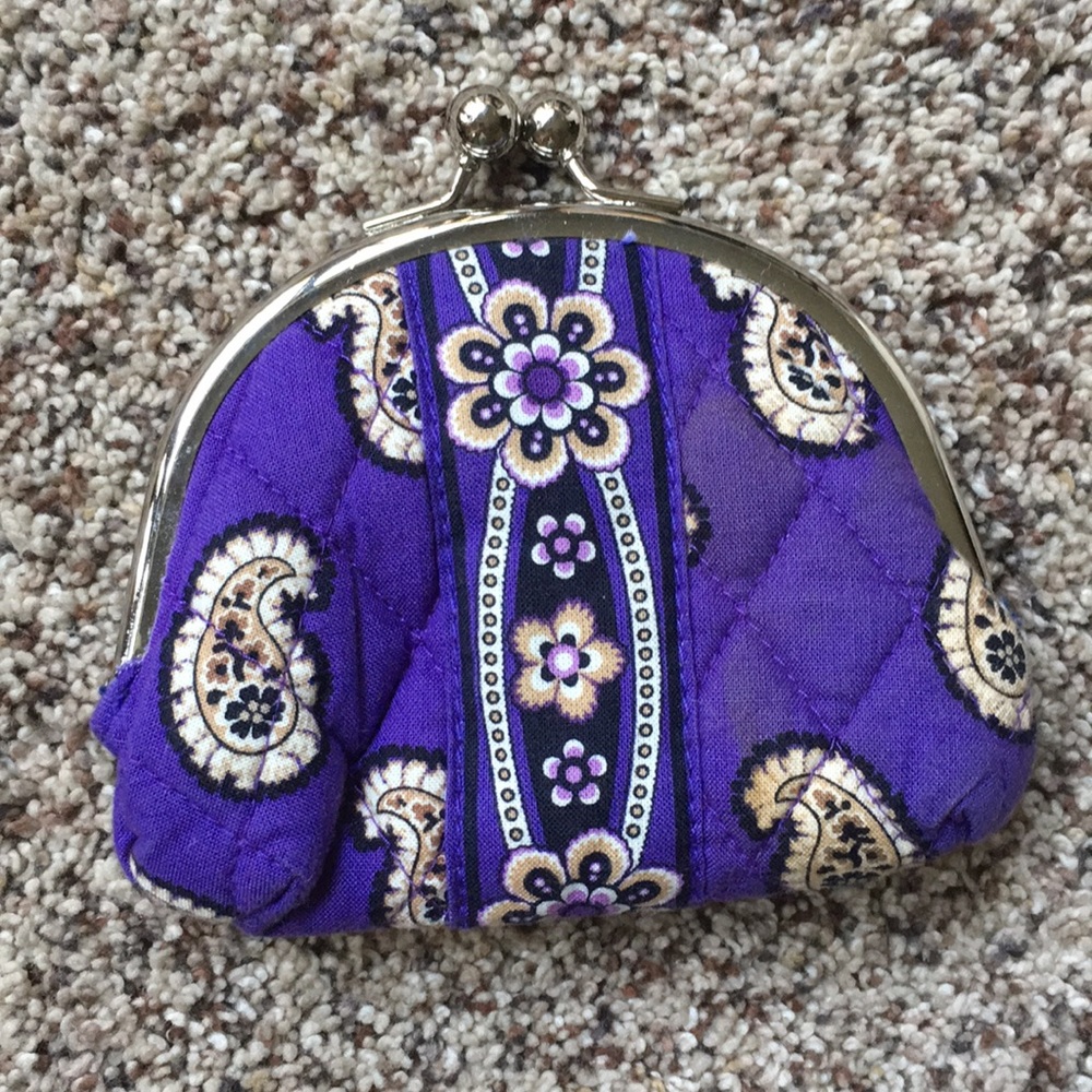 Vera Bradley Change Purse - Purple